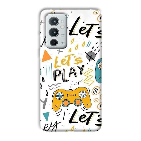 Let's Play Customized Printed Back Case for OnePlus 9RT