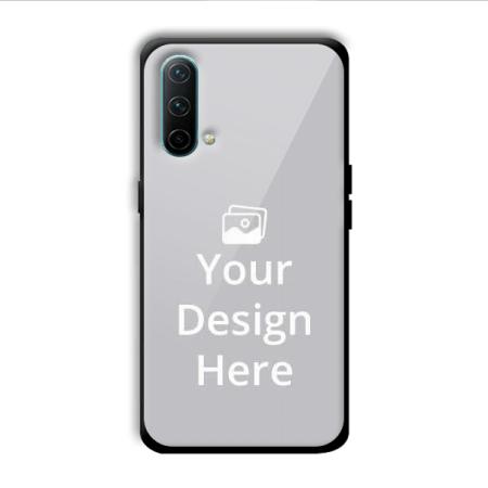 Glass Premium Customized Photo Printed Back Case for OnePlus Nord CE