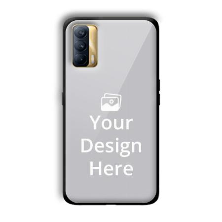 Glass Premium Customized Photo Printed Back Case for Realme X7