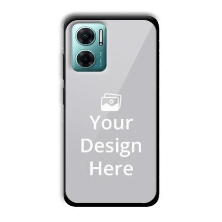 Glass Premium Customized Photo Printed Back Case for Xiaomi Redmi 11 Prime 5G