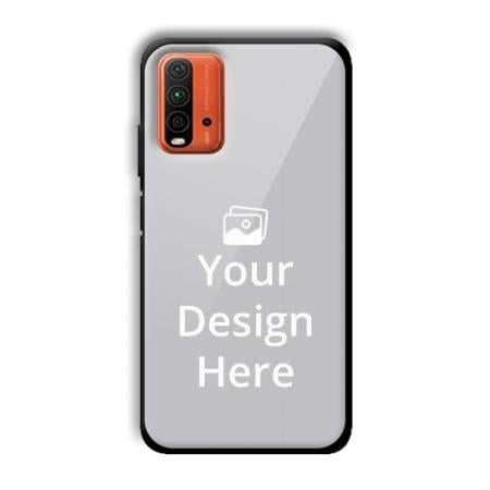 Glass Premium Customized Photo Printed Back Case for Xiaomi Redmi 9 Power