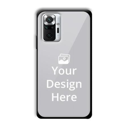 Glass Premium Customized Photo Printed Back Case for Xiaomi Redmi Note 10 Pro Max