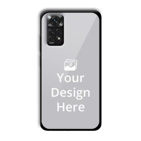 Glass Premium Customized Photo Printed Back Case for Xiaomi Redmi Note 11