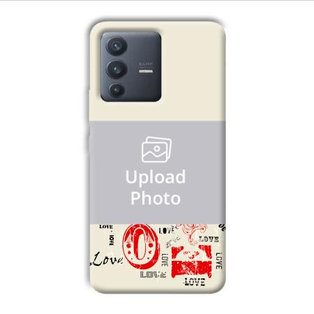 LOVE Customized Printed Back Case for Vivo V23