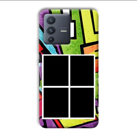 Pop of Colors Customized Printed Back Case for Vivo V23