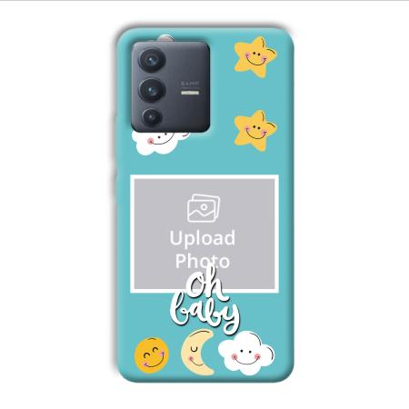 Oh Baby Customized Printed Back Case for Vivo V23