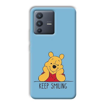 Winnie The Pooh Customized Printed Back Case for Vivo V23