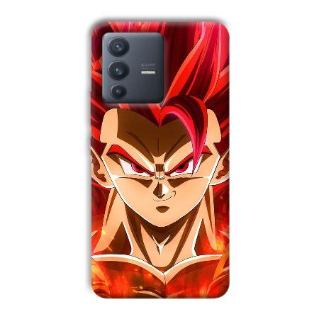 Goku Design Customized Printed Back Case for Vivo V23