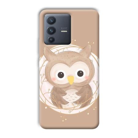 Owlet Customized Printed Back Case for Vivo V23