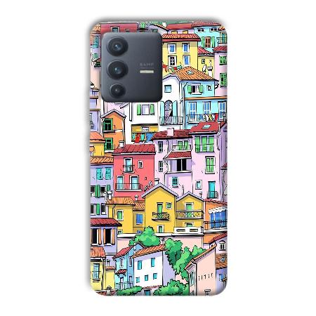 Colorful Alley Customized Printed Back Case for Vivo V23