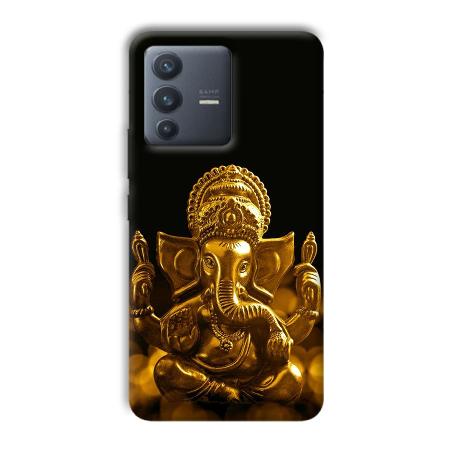 Ganesha Idol Customized Printed Back Case for Vivo V23