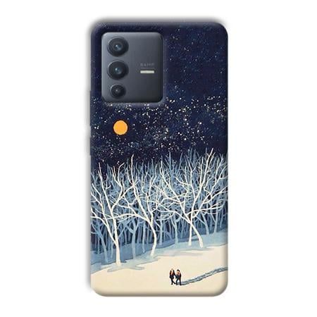 Windy Nights Customized Printed Back Case for Vivo V23