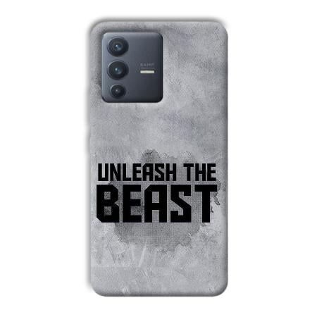 Unleash The Beast Customized Printed Back Case for Vivo V23