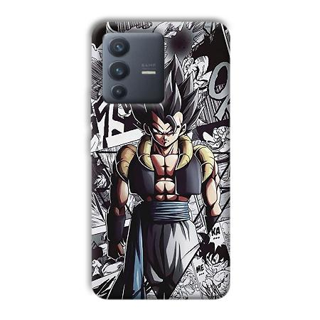 Goku Customized Printed Back Case for Vivo V23