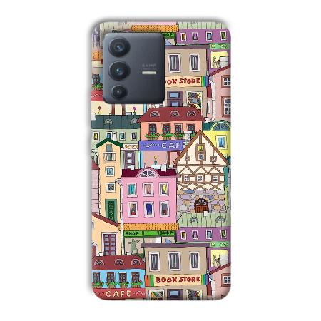 Beautiful Homes Customized Printed Back Case for Vivo V23