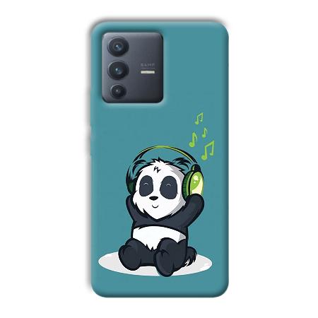 Panda  Customized Printed Back Case for Vivo V23
