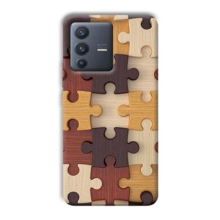 Puzzle Customized Printed Back Case for Vivo V23