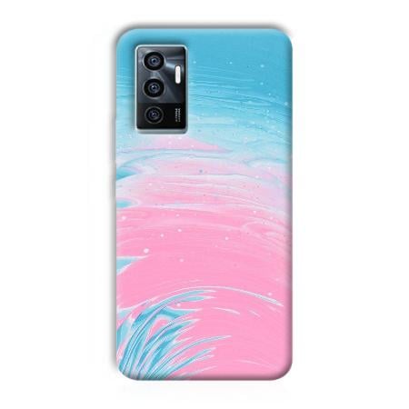 Pink Water Customized Printed Back Case for Vivo V23e