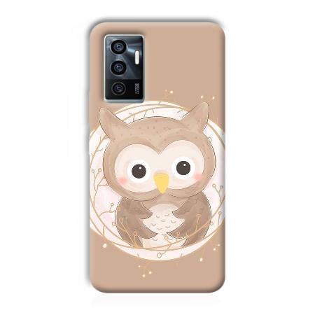 Owlet Customized Printed Back Case for Vivo V23e