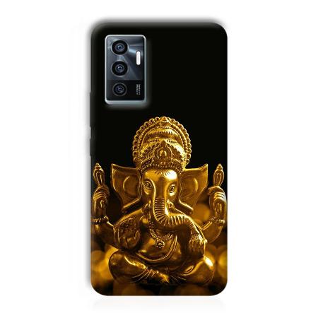 Ganesha Idol Customized Printed Back Case for Vivo V23e