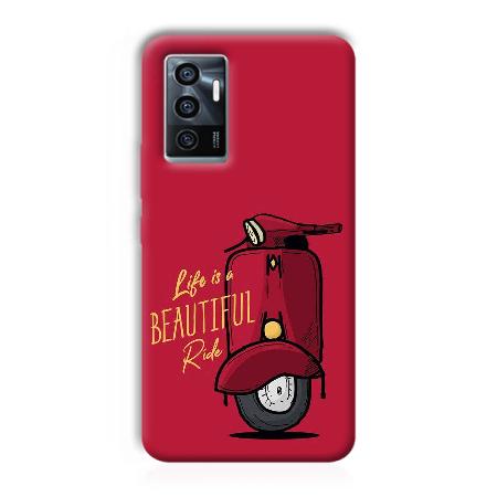 Life is Beautiful  Customized Printed Back Case for Vivo V23e
