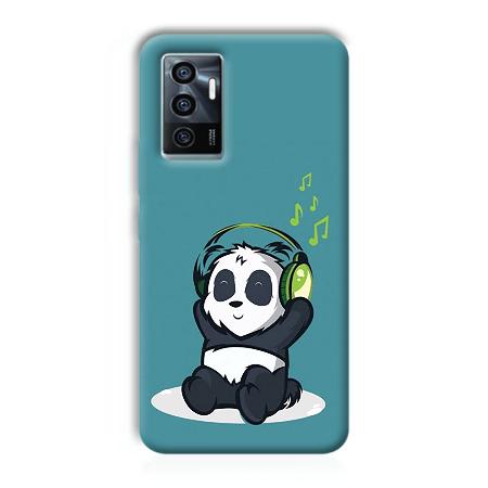 Panda  Customized Printed Back Case for Vivo V23e