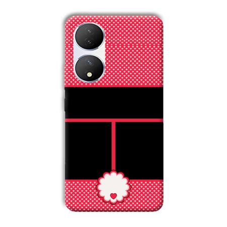Little Hearts Customized Printed Back Case for Vivo Y100