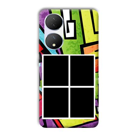 Pop of Colors Customized Printed Back Case for Vivo Y100
