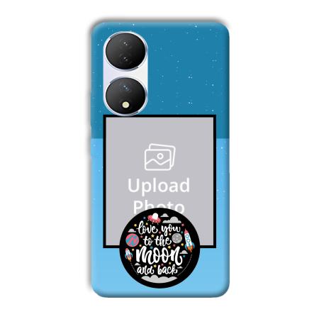 Love You Customized Printed Back Case for Vivo Y100