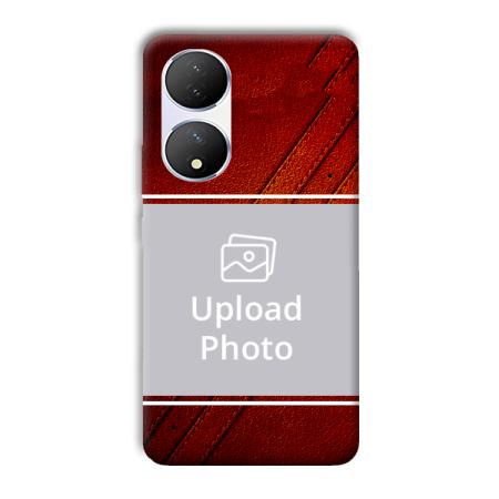 Red Cosco Customized Printed Back Case for Vivo Y100