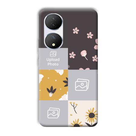 Collage Customized Printed Back Case for Vivo Y100