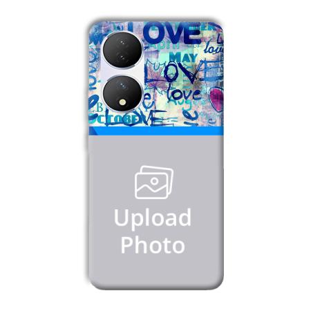 Love   Customized Printed Back Case for Vivo Y100