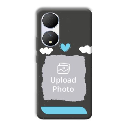 Love & Clouds Customized Printed Back Case for Vivo Y100