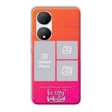 To My Valentine Customized Printed Back Case for Vivo Y100