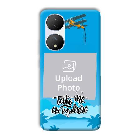 Take Me Anywhere Customized Printed Back Case for Vivo Y100