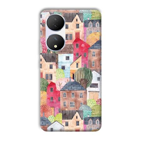 Colorful Homes Customized Printed Back Case for Vivo Y100