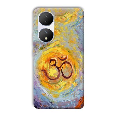 Om Customized Printed Back Case for Vivo Y100
