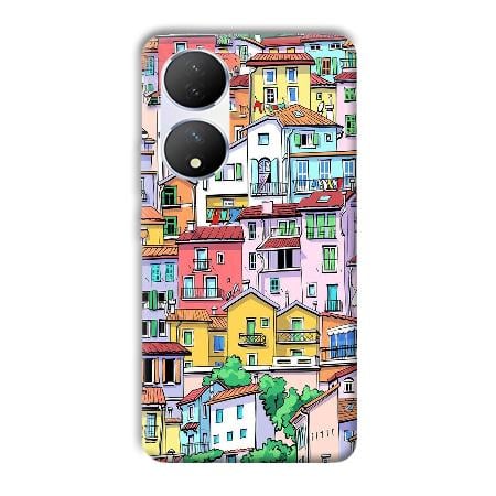 Colorful Alley Customized Printed Back Case for Vivo Y100