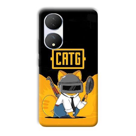 CATG Customized Printed Back Case for Vivo Y100