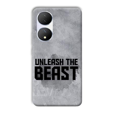 Unleash The Beast Customized Printed Back Case for Vivo Y100
