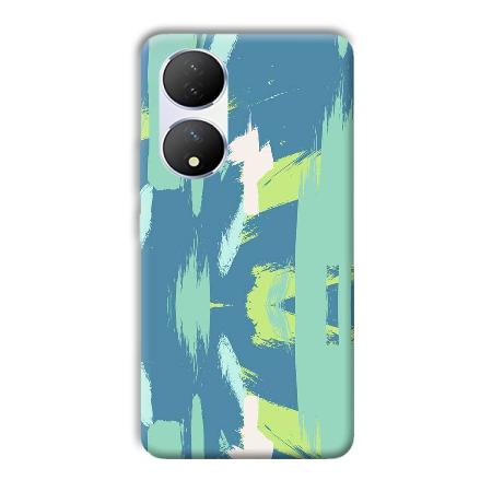 Paint Design Customized Printed Back Case for Vivo Y100