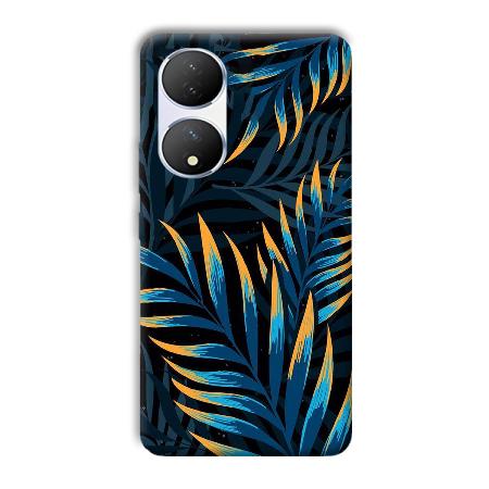 Mountain Leaves Customized Printed Back Case for Vivo Y100