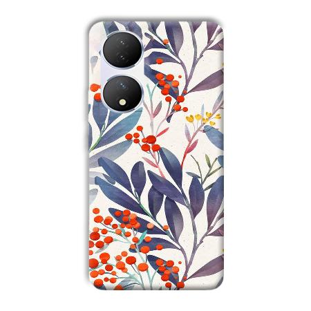 Cherries Customized Printed Back Case for Vivo Y100