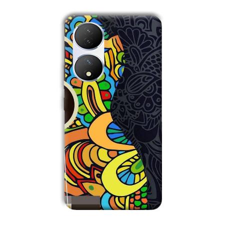 Pattern   Customized Printed Back Case for Vivo Y100