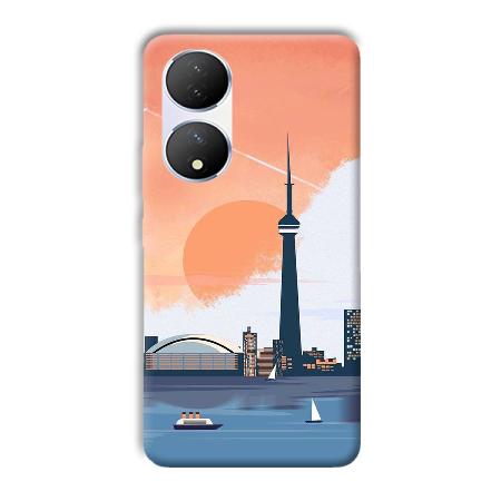 City Design Customized Printed Back Case for Vivo Y100