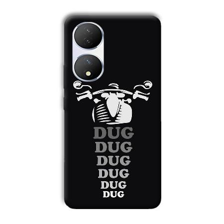 Dug Customized Printed Back Case for Vivo Y100
