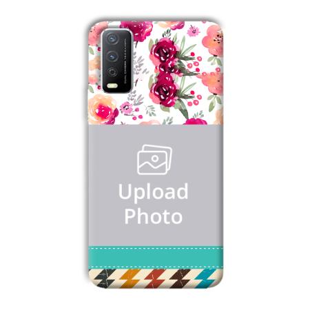 Water Color Painting Customized Printed Back Case for Vivo Y12s