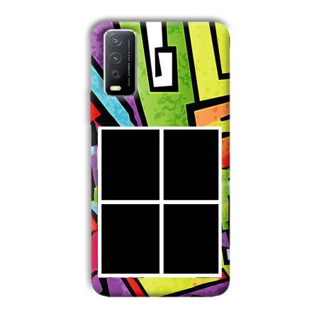 Pop of Colors Customized Printed Back Case for Vivo Y12s