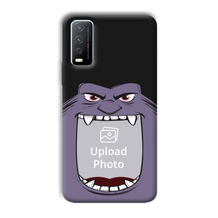 Big Mouth Customized Printed Back Case for Vivo Y12s