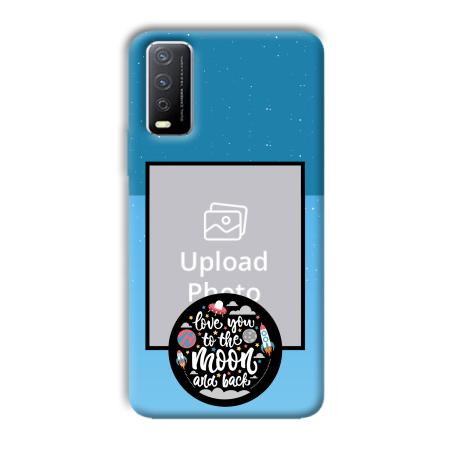 Love You Customized Printed Back Case for Vivo Y12s